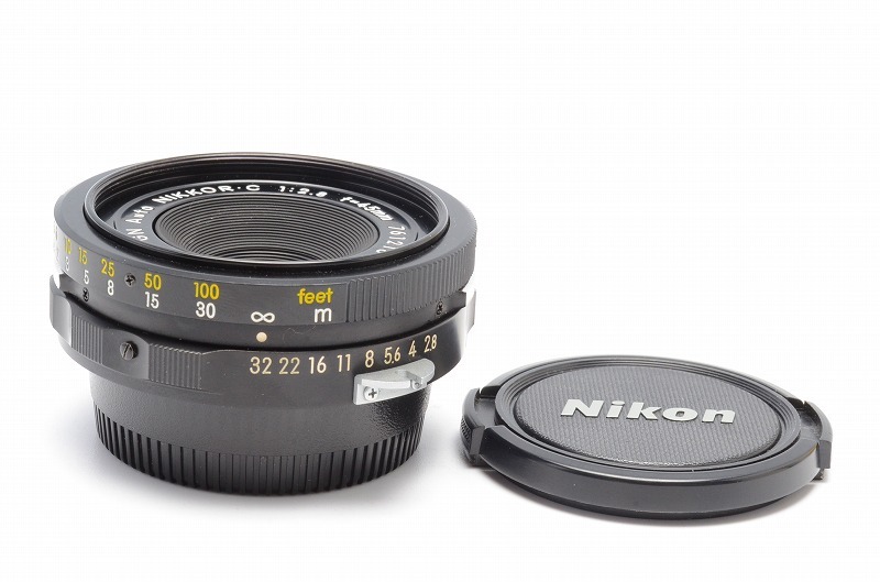 素晴らしい外見 レンズ ニコン Lens F2.8 45mm NIKKOR・C Auto GN