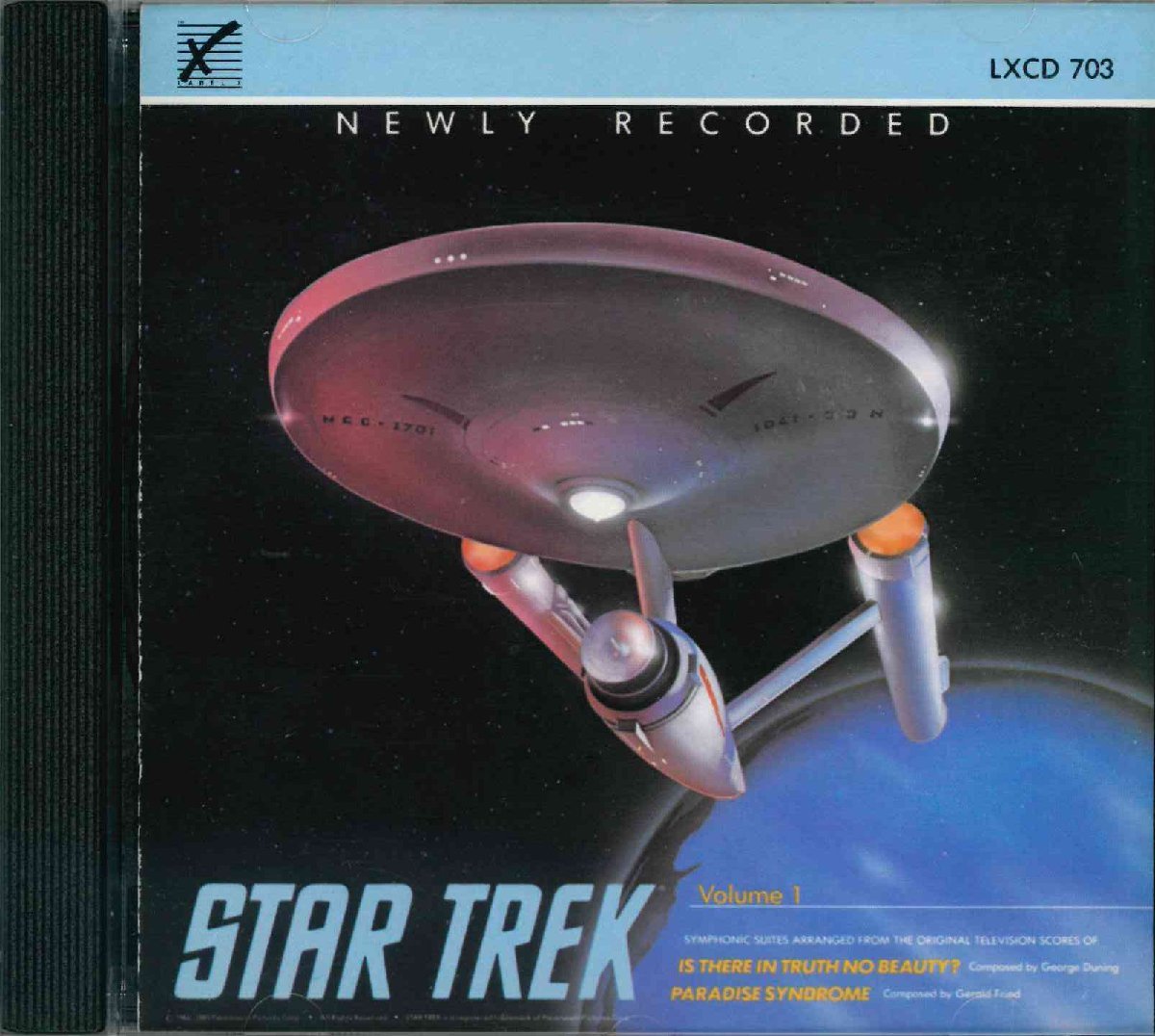[CD］STAR TREK Symphonic Suites Arranged from the Original TV Scores-Volume 1[輸入盤] LXCD703 [S600425]_画像1