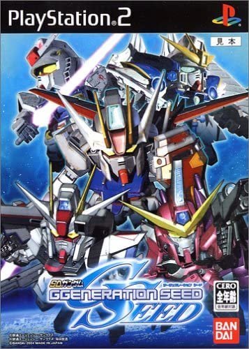 PS2 SDガンダム G GENERATION SEED ジャケットイタミあり [H700940]_画像1