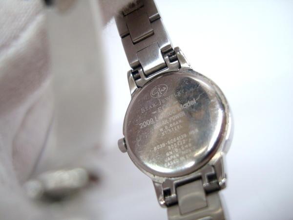 *STAR JEWELRY/ Star Jewelry 2009 год ограничение наручные часы ECO женский солнечный часы B035-S064139* рабочий товар [S300117]