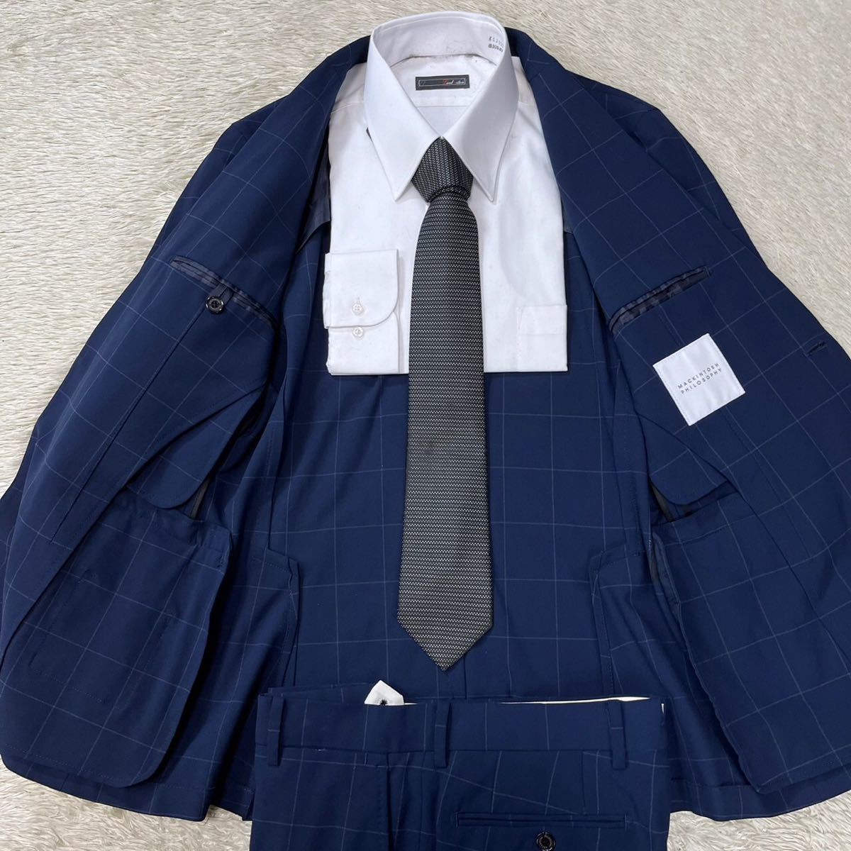 新商品のご紹介 【極美品】MACKINTOSH TROTTER ラインチェック柄 セットアップ
