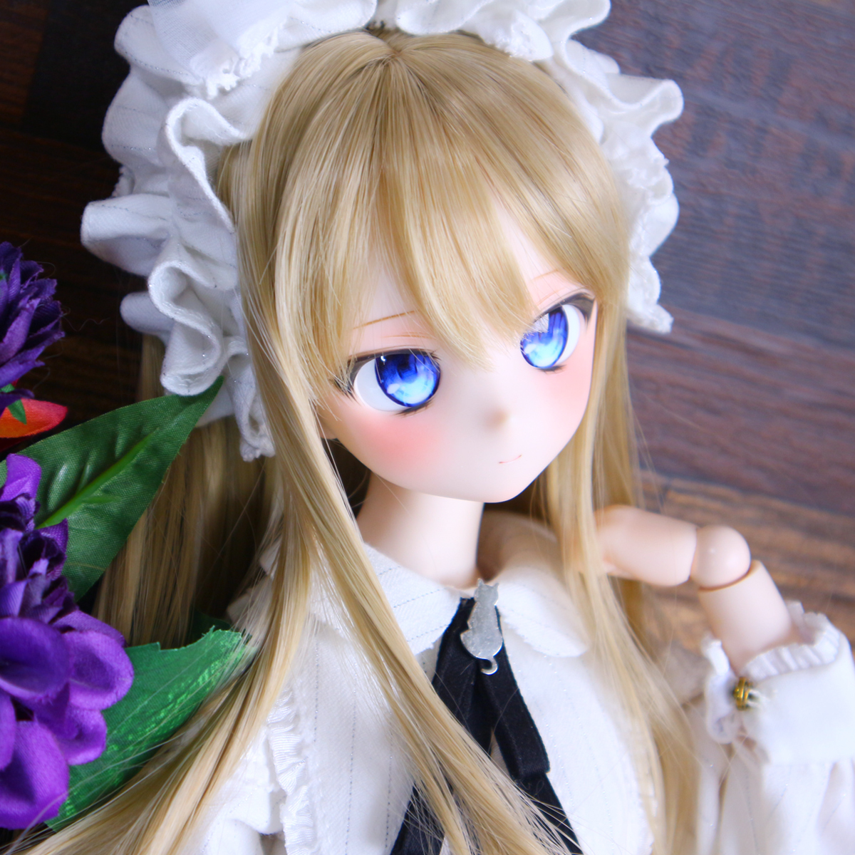 さにさにむーん】DDH-28 カスタムヘッド セミホワイト肌+ディーラー様