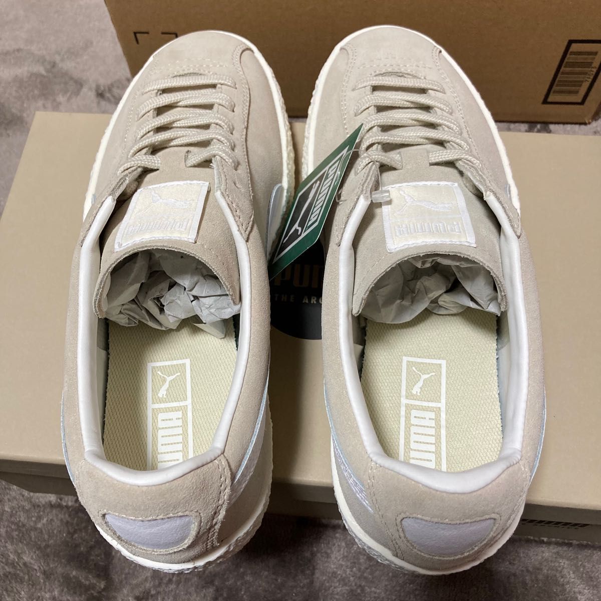 PUMA for emmi コラボ Muenster プーマ スニーカー レディース 25.5cm 靴 春 スプリング