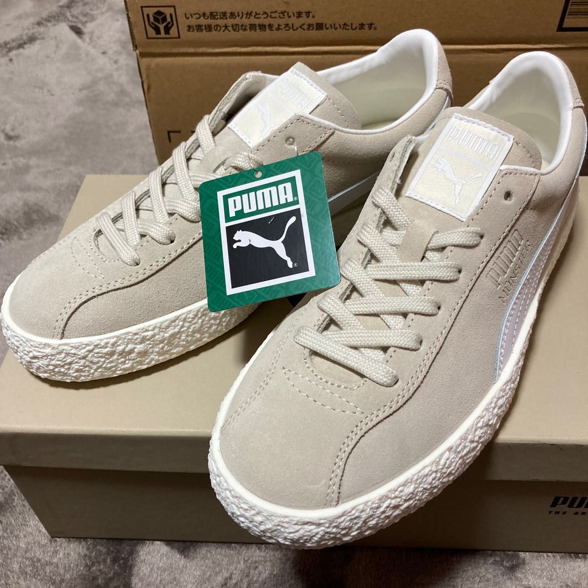 PUMA for emmi コラボ Muenster プーマ スニーカー レディース 25.5cm 靴 春 スプリング