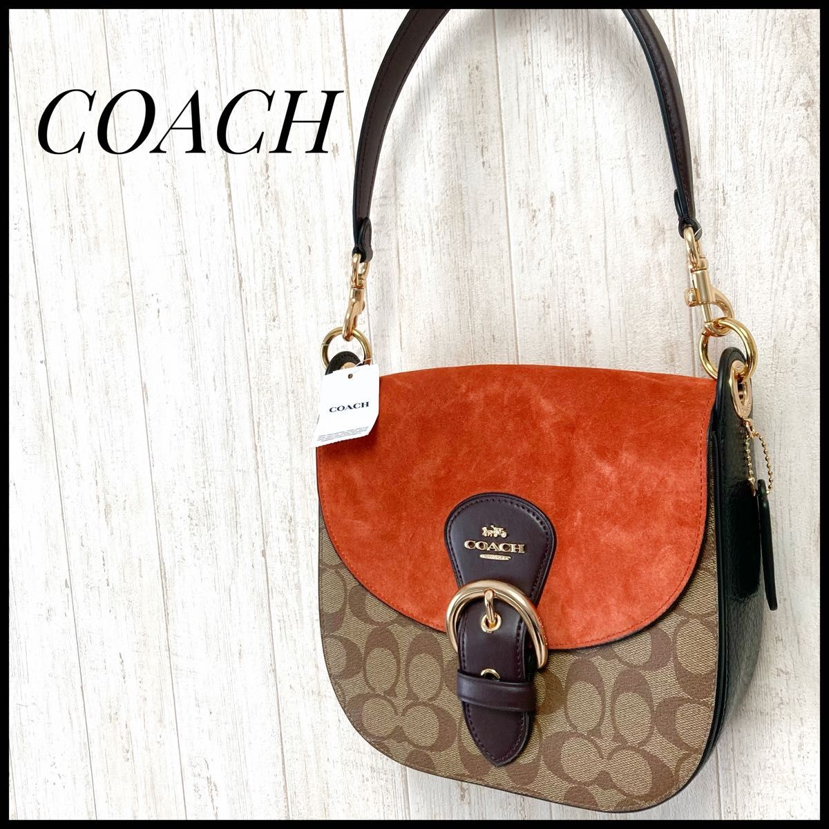 未使用 【COACH】ショルダーバッグ Yahoo!フリマ（旧）-