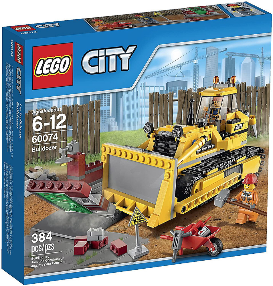 ■残り僅か■レゴシティ LEGO CITY■60074■パワフルブルドーザー(工事現場に組み合わせて最適)■正規品■未使用新品 但し難あり■同梱可■_画像1