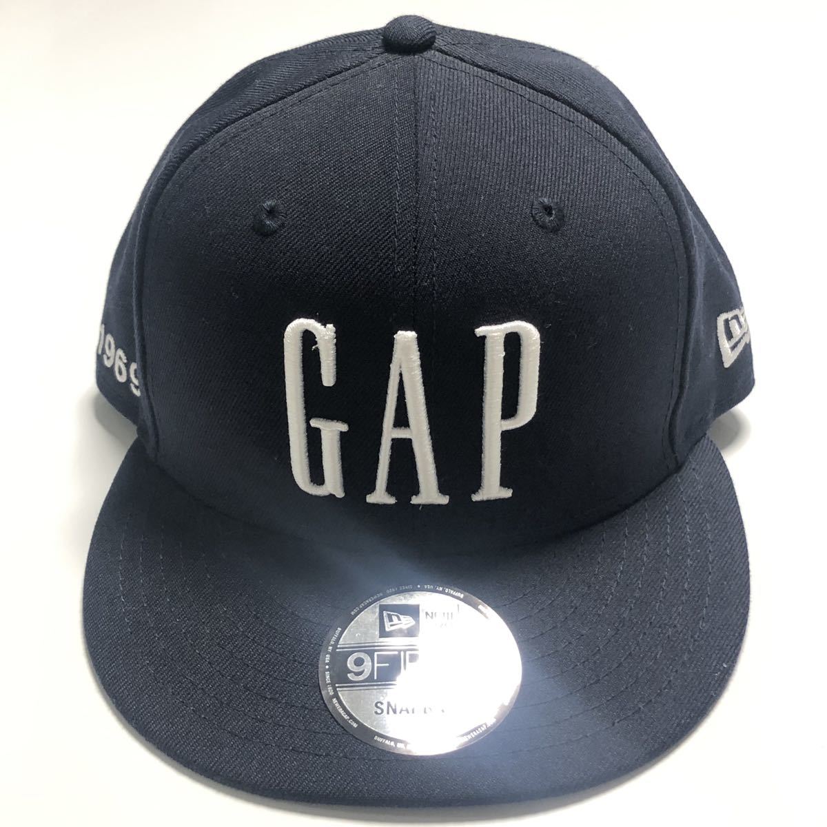価格は安く ERA NEW x GAP 即完 50周年限定コラボ ネイビー キャップ