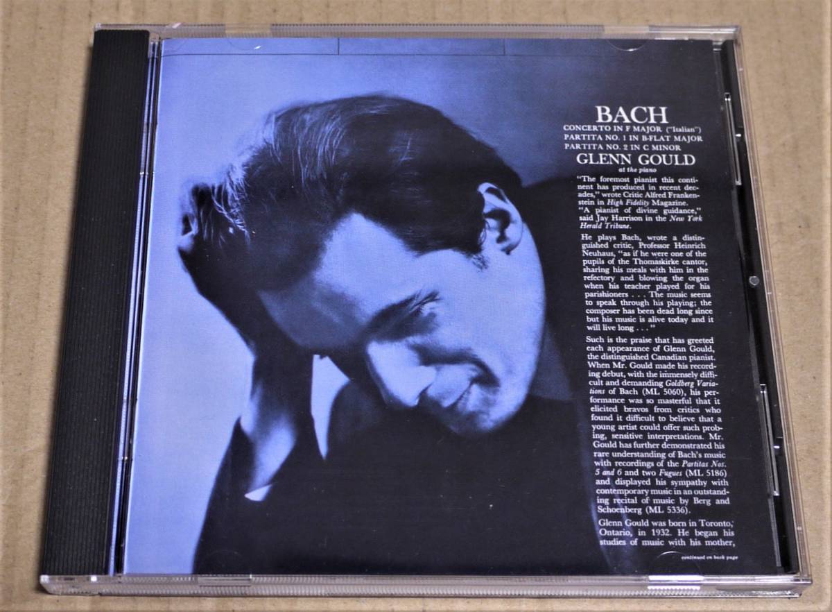 SACD「 バッハ:イタリア協奏曲、パルティータ第1番&2番」(グレン