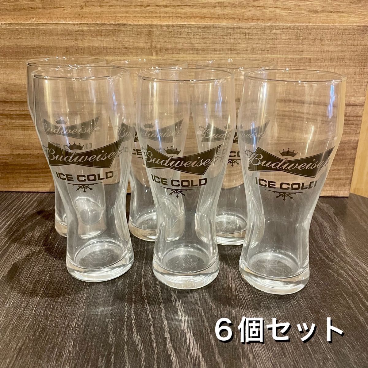 割引クーポン対象品 Budweiser ビールグラス バドワイザー 非売品