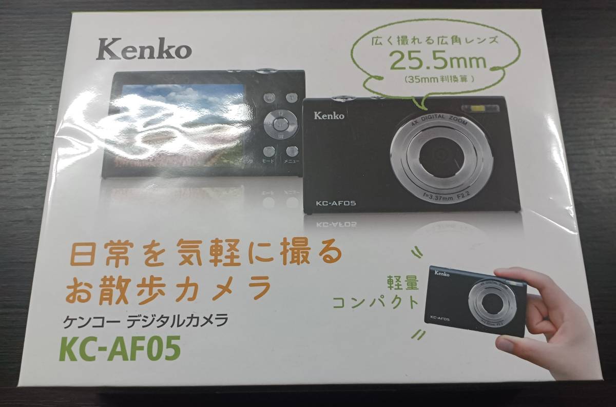 ヤフオク! - 新品未使用品 本体 ケンコー KC-AF05 デジタルカメ