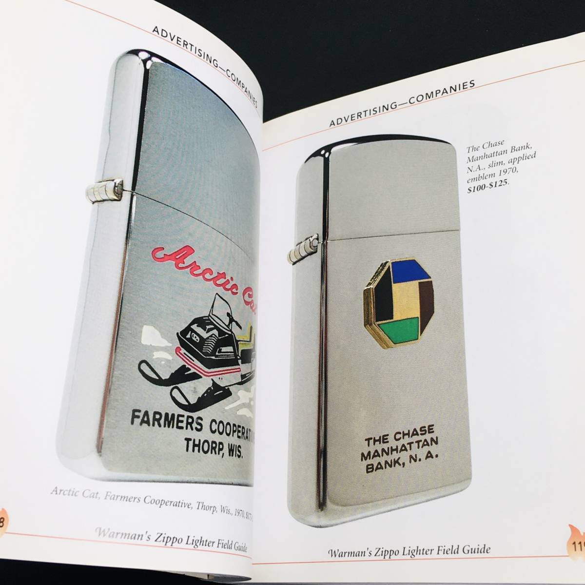 訳あり 洋書 ZIPPO ジッポーライター フィールドガイド Warmans Zippo