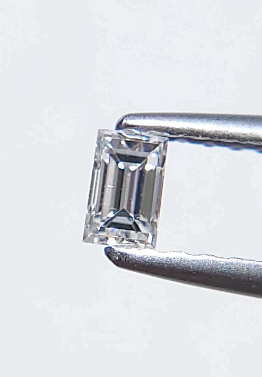 Dカラー! ダイヤモンド 0.117ct ソーティング付 ルース(LA-5921