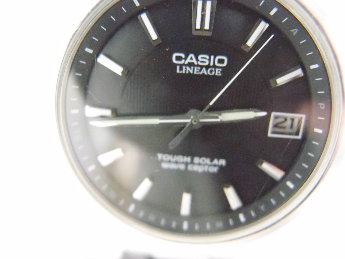 CASIO カシオ LINEAGE リニエージ LIW-120 タフソーラー 腕時計 ○WA3859_画像3