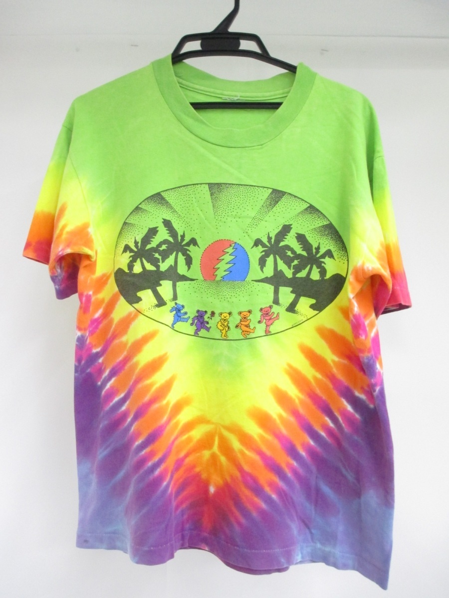 うのにもお得な SIZE:不明 タイダイ 1992 グレイトフルデッド DEAD GRATEFUL Tシャツ ∴WF1029 メンズ 中古 その他の袖丈 うのにもお得な SIZE:不明 タイダイ 1992 グレイトフルデッド DEAD GRATEFUL Tシャツ ∴WF1029 メンズ 中古 その他の袖丈