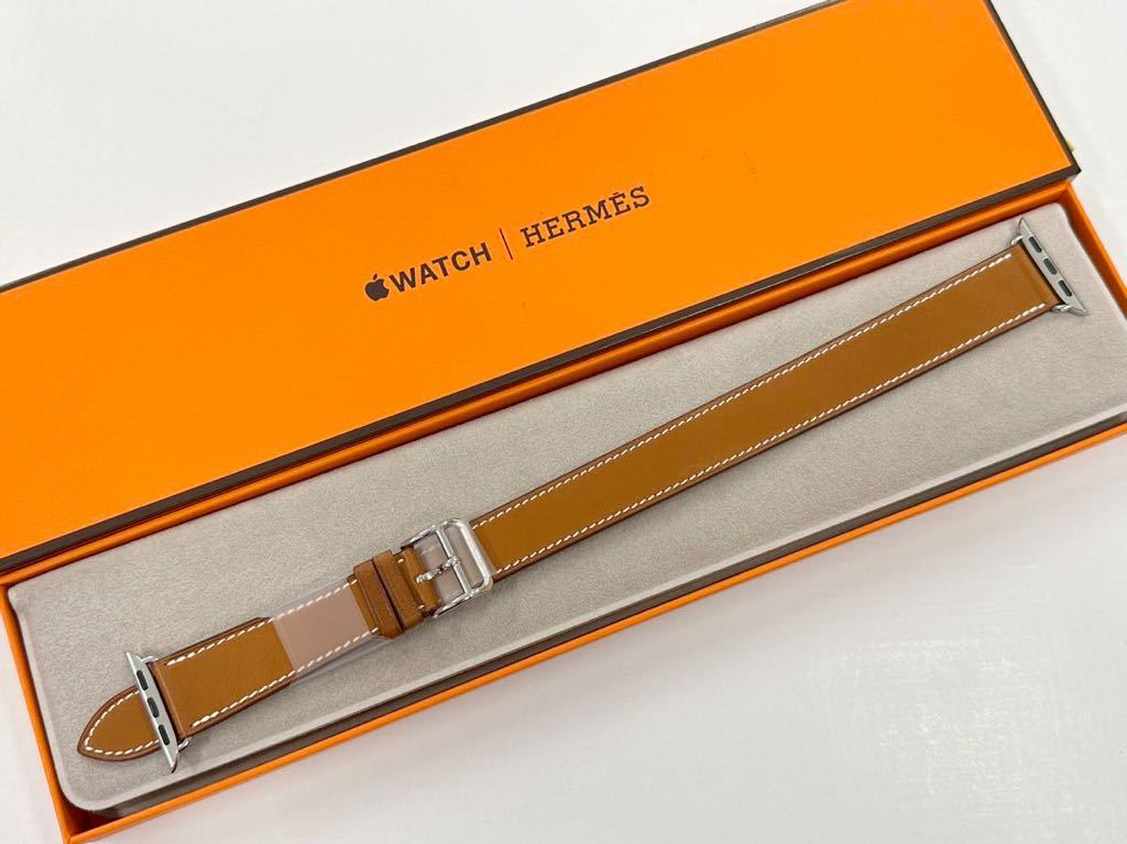 ☆即決 未使用 Apple Watch HERMES フォーヴ ドゥブルトゥール レザー