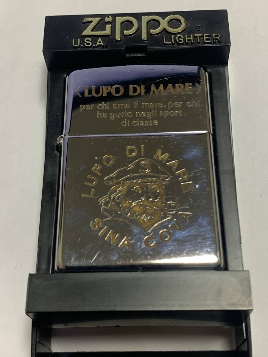 1997年　LUPO　DI　MARE　　シナコバ　SINACOVA　ZIPPO　USED美品_画像1