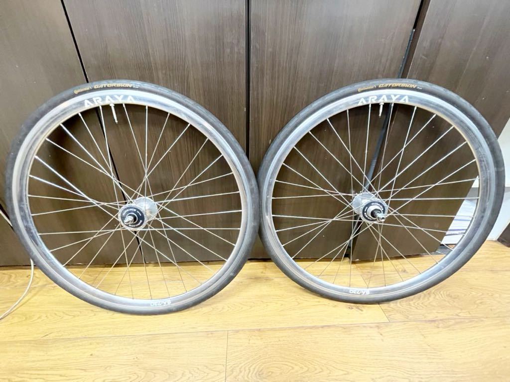 24420円海外 安い 【公式】 DURA-ACE ピストホイール(HB-7600/ARAYA