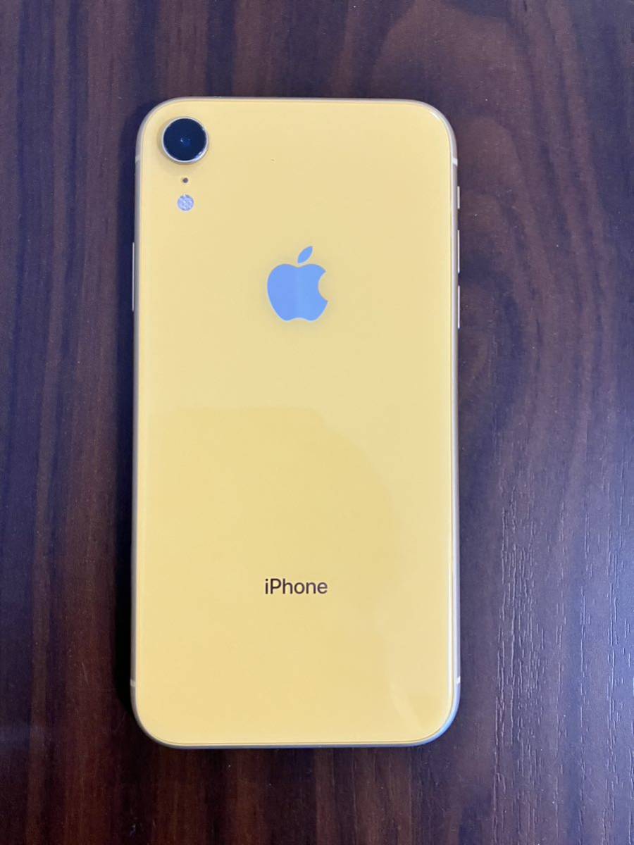 スマートフォン/携帯電話 スマートフォン本体 ＷＥＢ限定カラー有 iPhone XR Yellow 128GB SIMフリー - 通販 - www 