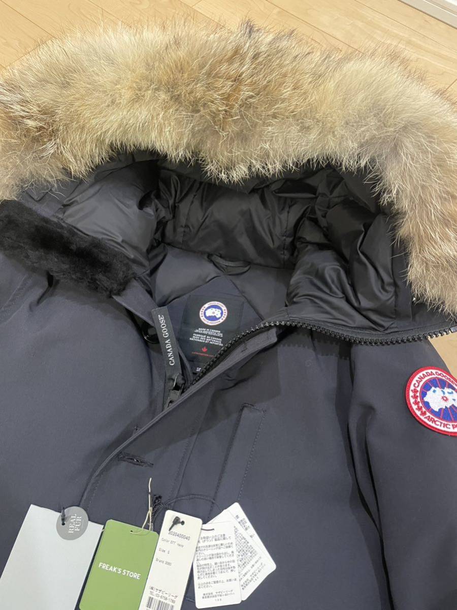 最終値下！20AWカナダグース　CANADA GOOSE ジャスパー ネイビー Sサイズ フリークスストア購入　定価126,500円　美品