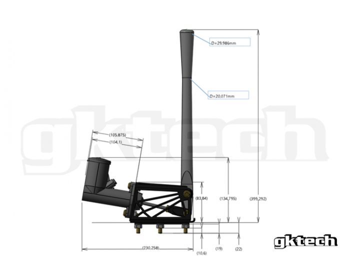 gktech製　V2　油圧サイド　アセンブリー　+　ハンドル　銀　黒　青　ピンク　ハンドルのみ　HYDR-HBRK　ハンドブレーキ　サイドブレーキ_画像8