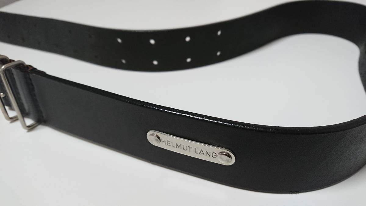 レア HELMUT LANG ヘルムートラング 本人期 ダブルピン メタル レア HELMUT LANG ヘルムートラング 本人期 ダブルピン メタル
