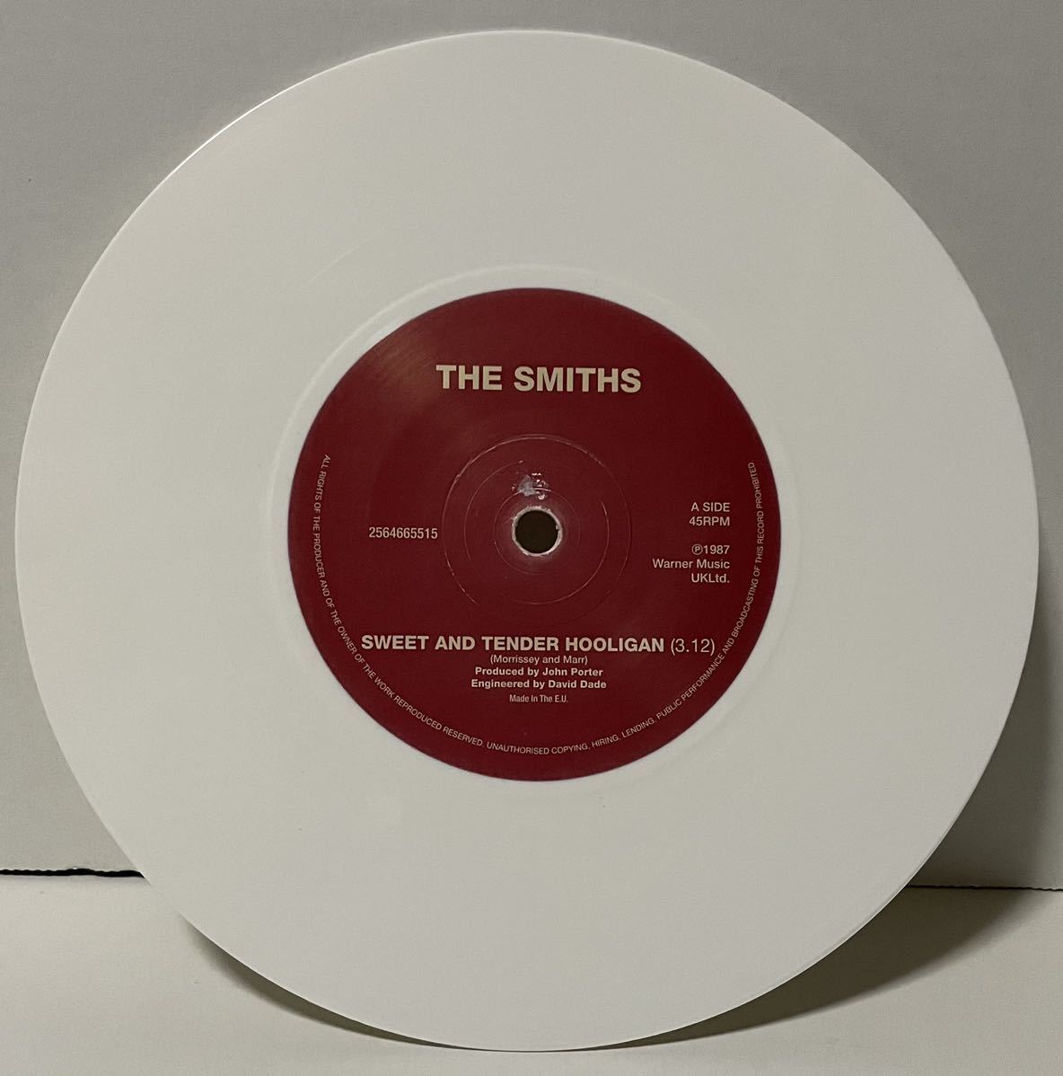 中古英欧盤7＂The Smiths『Sweet And Tender Hooligan』2011年10/3発売Complete Boxよりmorrisseyロンドン・ナイト　クラブ・ヒット_画像3