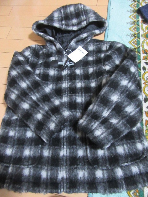  новый товар  неиспользуемый ... размер  ...110～120 размер   пальто ... волос  входит  трудности  есть  очень дешево   блиц-цена ５  йен 