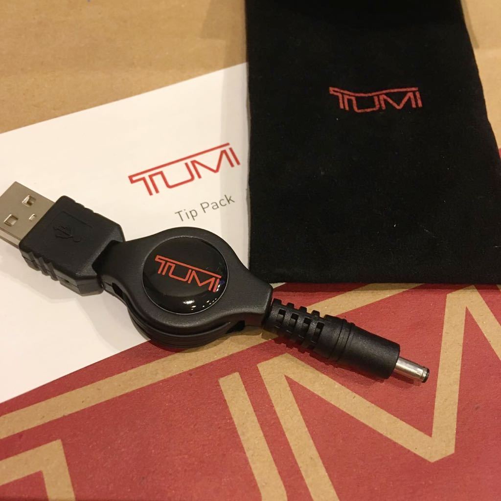 未使用　TUMI トラベルチャージャー　エレクトリック　モデム　アダプター　USB　海外旅行に！　_画像2