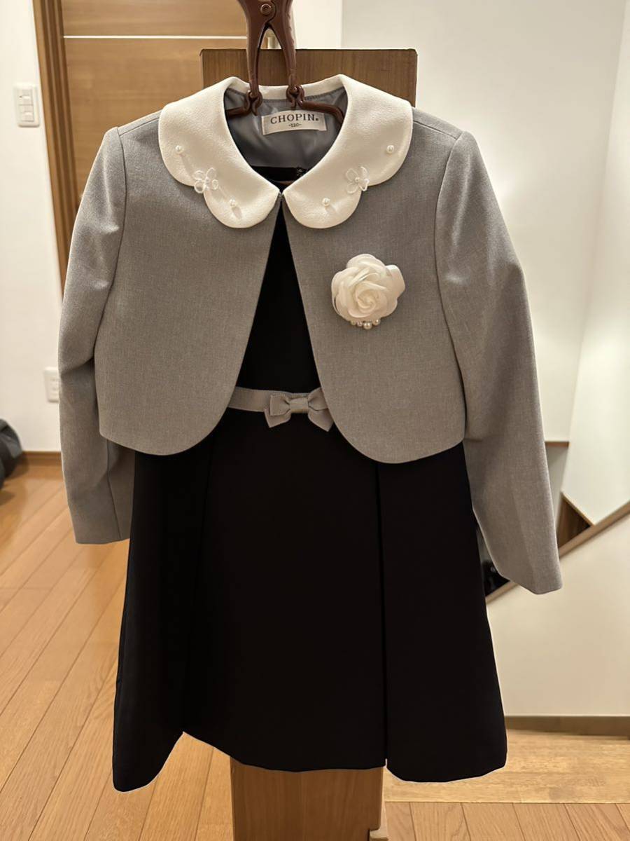 美品 入学式卒園式 chopin ショパン 120サイズ フォーマルスーツ