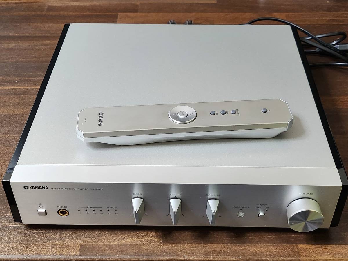 Yahoo!オークション - YAMAHA A-U671 プリメインアンプ USB DAC Yahoo!オークション - YAMAHA A-U671 プリメインアンプ USB DAC