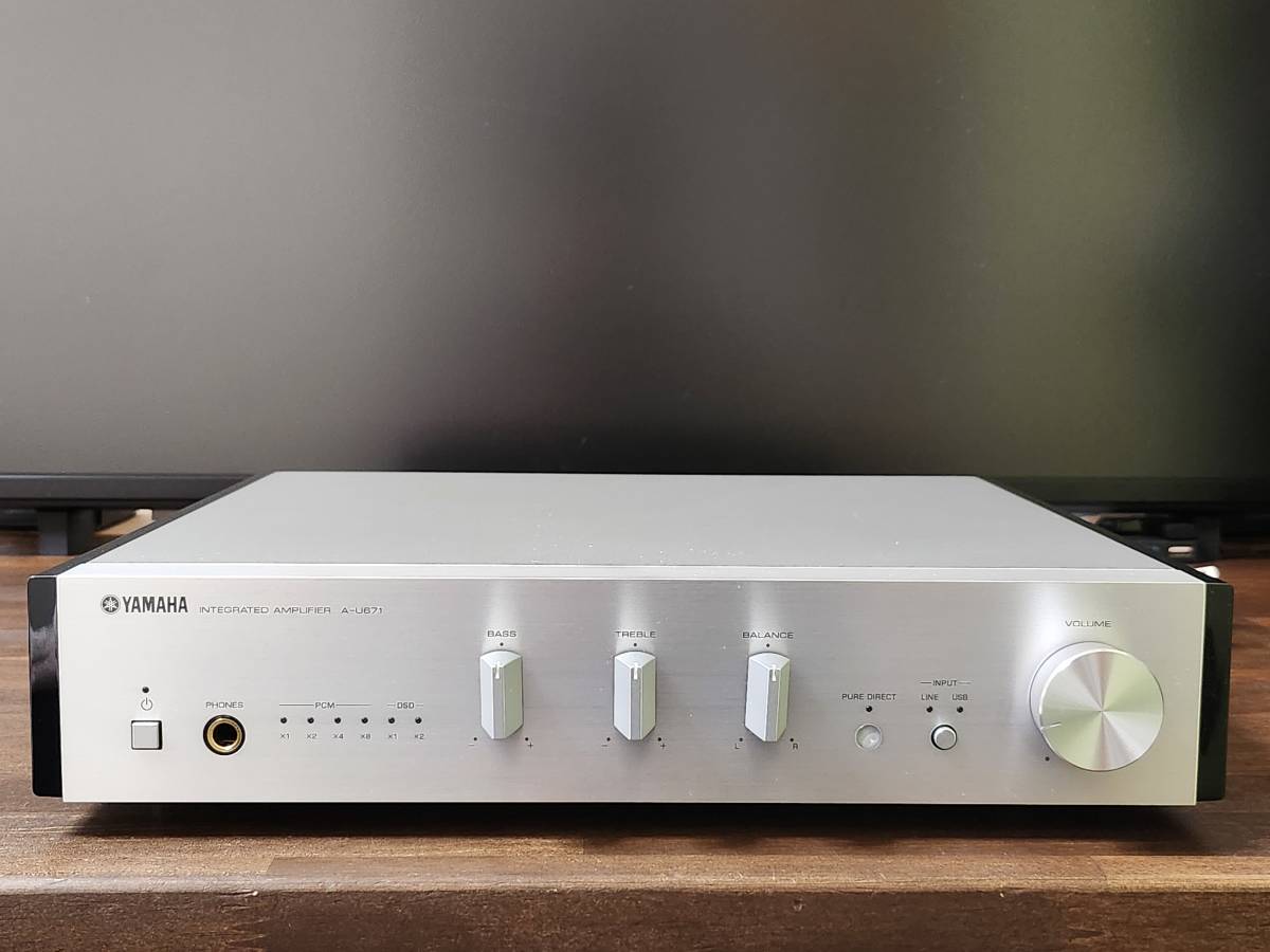 Yahoo!オークション - YAMAHA A-U671 プリメインアンプ USB DAC Yahoo!オークション - YAMAHA A-U671 プリメインアンプ USB DAC