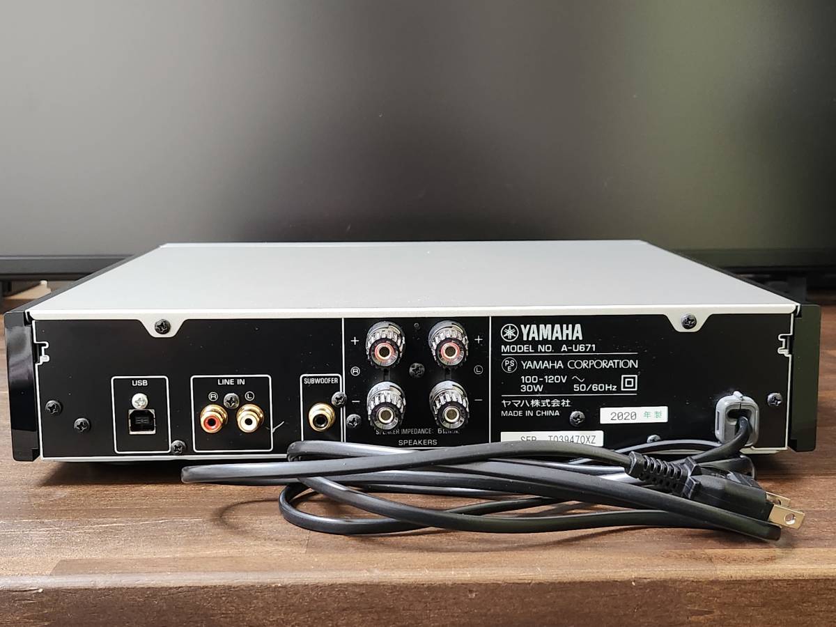 Yahoo!オークション - YAMAHA A-U671 プリメインアンプ USB DAC Yahoo!オークション - YAMAHA A-U671 プリメインアンプ USB DAC