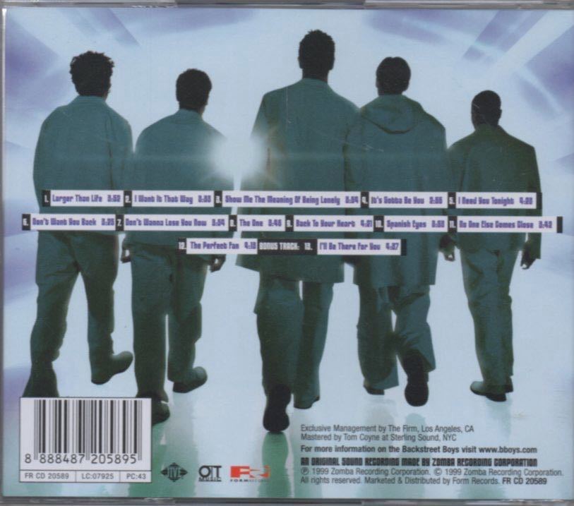 Backstreet Boys Millennium 輸入盤 CD スリップケース マウスパッド付き バックストリート・ボーイズ_画像6