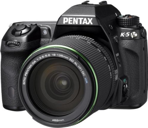 PENTAX デジタル一眼レフカメラ K-5 18-135レンズキット K-5LK18-135WR(中古品)
