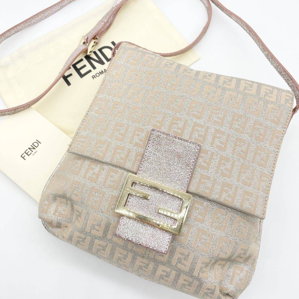 クーポンで半額☆2280円! 鑑定済 フェンディ ハンドバッグ マンマ