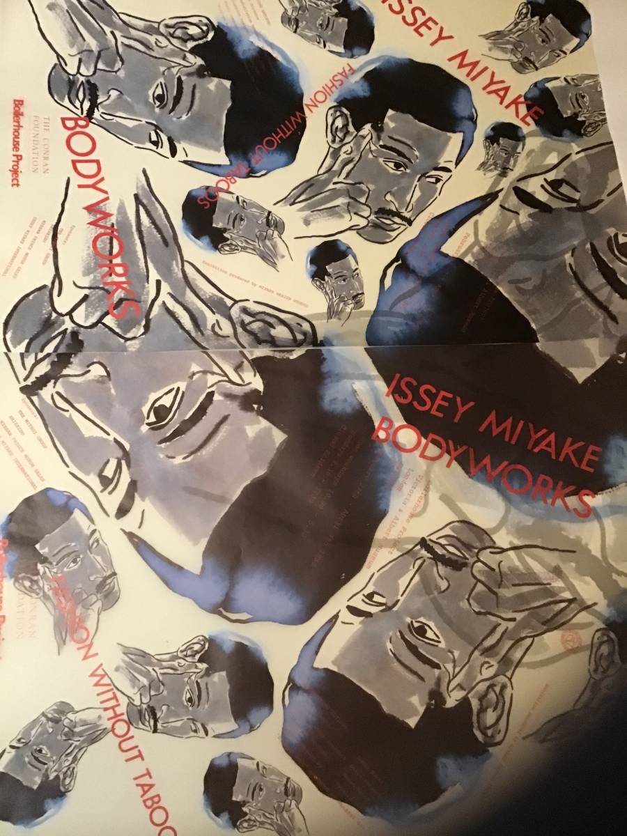 レコード BODY WORKSイッセイミヤケissen miyake 横尾忠則ポスター1985