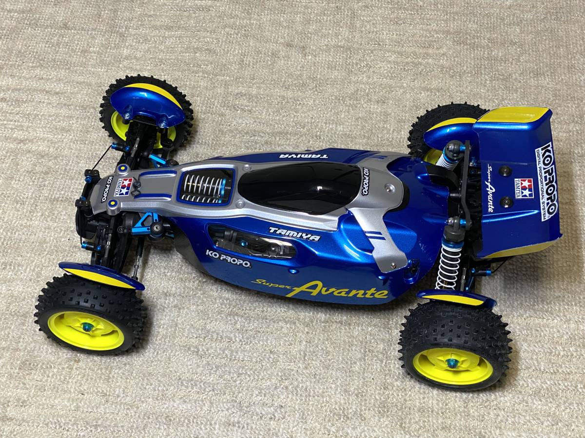 TAMIYA 1/10RC 4WD スーパーアバンテ(TD4) & KO PROPO EX NEXT TAMIYA 1/10RC 4WD スーパーアバンテ(TD4) & KO PROPO EX NEXT