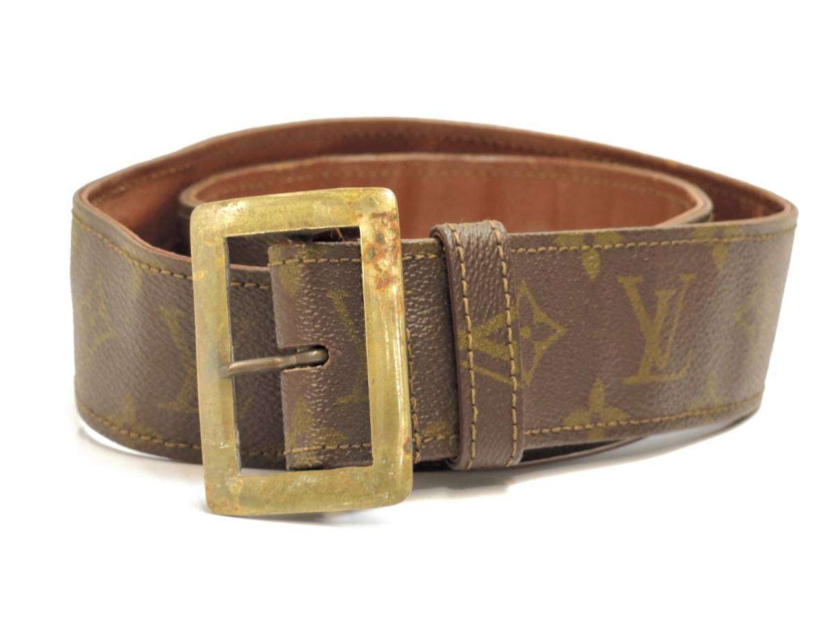 LOUIS VUITTON ヴィンテージベルト 高評価! 33%割引 wulift.com