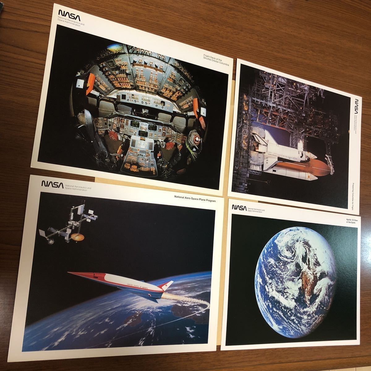 NASA 写真・絵 裏面解説付き？セットの出品です。_画像4