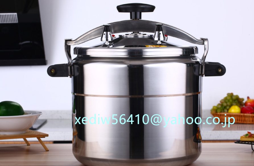高品質◆大型 圧力鍋 多機能調理器具 キッチン用品 適用人数約35 33L_画像1