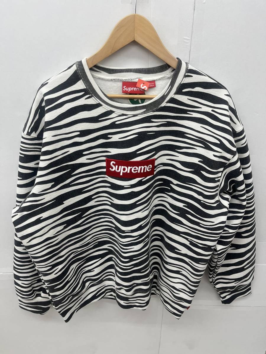 在庫あり】 supreme 22fw box logo crewneck ecousarecycling.com