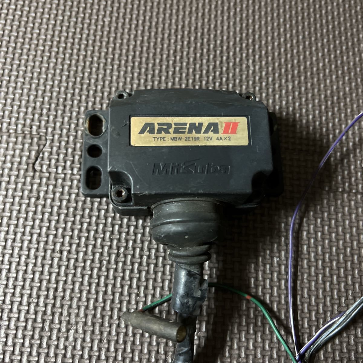  operation not yet verification Mitsuba ARENAⅡ MBW-2E19R 12V 4A×2 Arena horn relay 