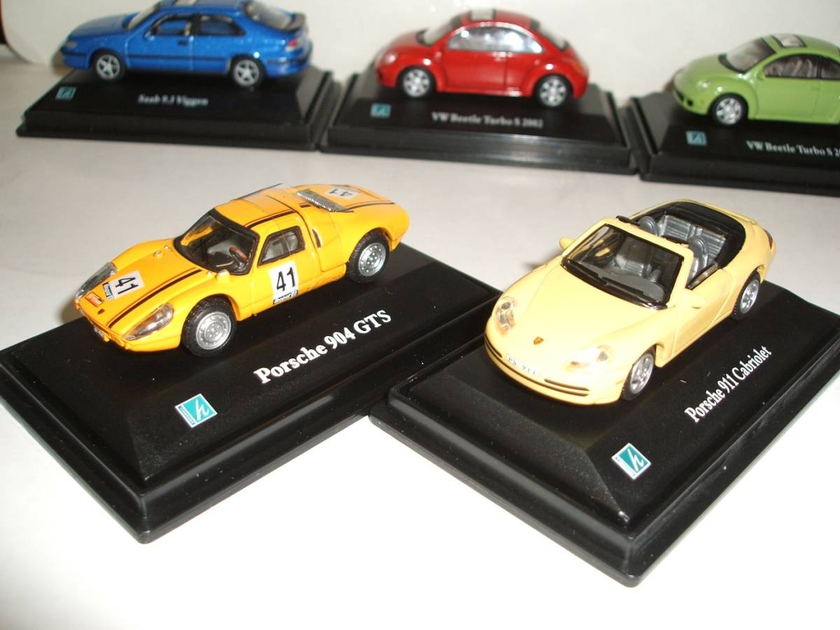 # Hongwell & Schuco 1/72 Porsche, Volkswagen, Saab, Ford различный 6 вид ④