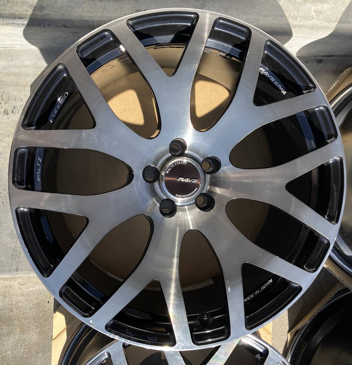 鍛造 軽量 レイズ RAYS WALTZ FORGED S7 18インチ9J 5穴pcd100 +45 4本