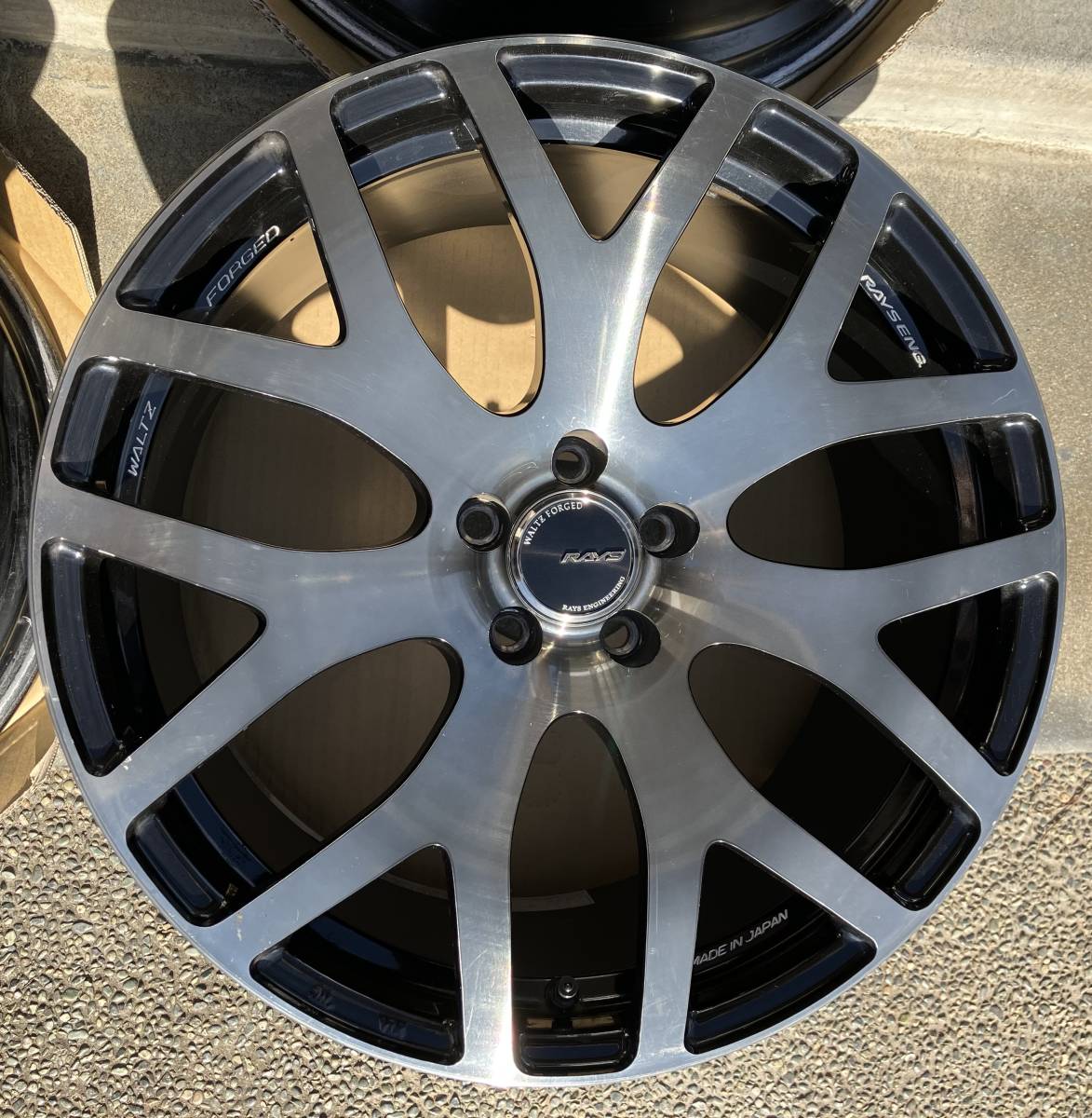 鍛造 軽量 レイズ RAYS WALTZ FORGED S7 18インチ9J 5穴pcd100 +45 4本