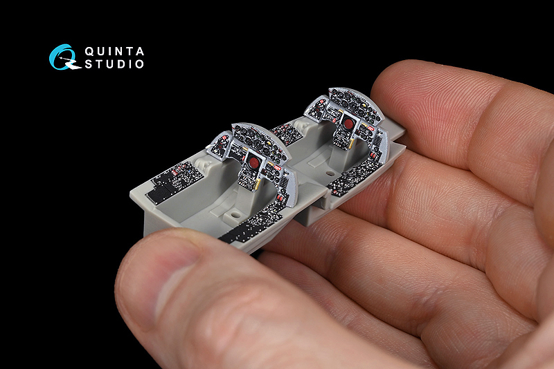 QUINTA STUDIO(QD48152)1/48 TF-104G スターファイター用内装3Dデカール (ハセガワ用)_画像1