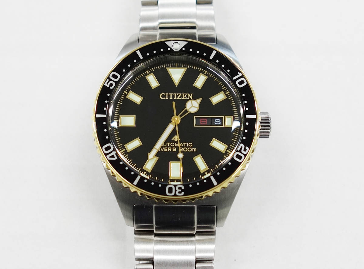 サイズでの CITIZEN PROMASTER NY0125-83E 復刻フジツボダイバー200M