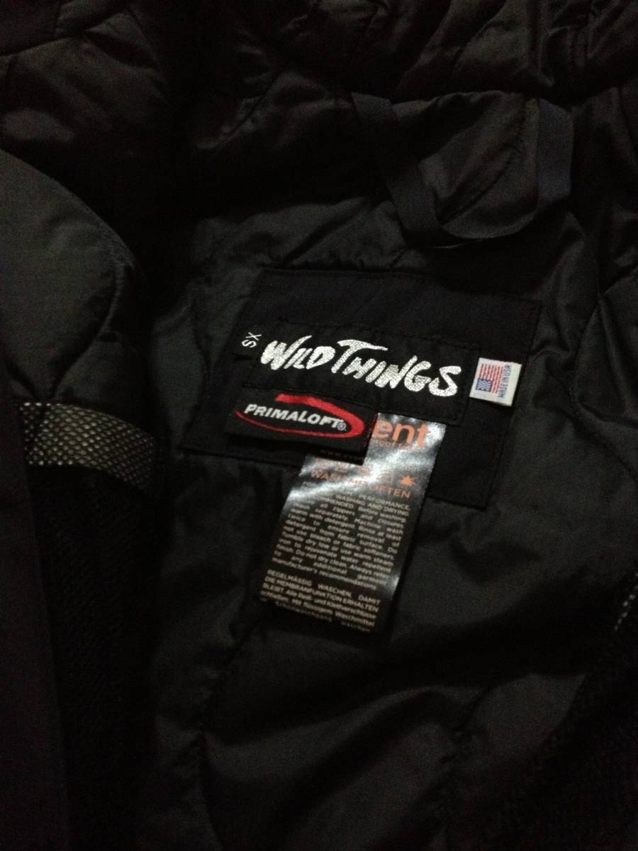 WILD THINGS ワイルドシングス DENALI JACKET デナリジャケット event PRIMALOFT プリマロフト made in usa ブラック xs_画像5