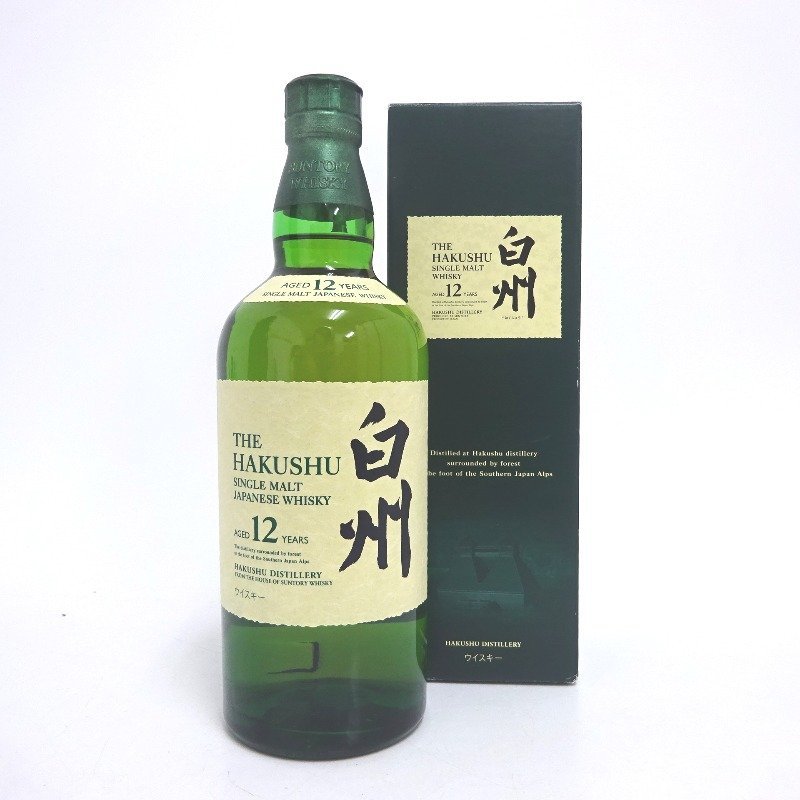 人気新品 大阪府配送限定 未開封 サントリーSuntory 白州 12年