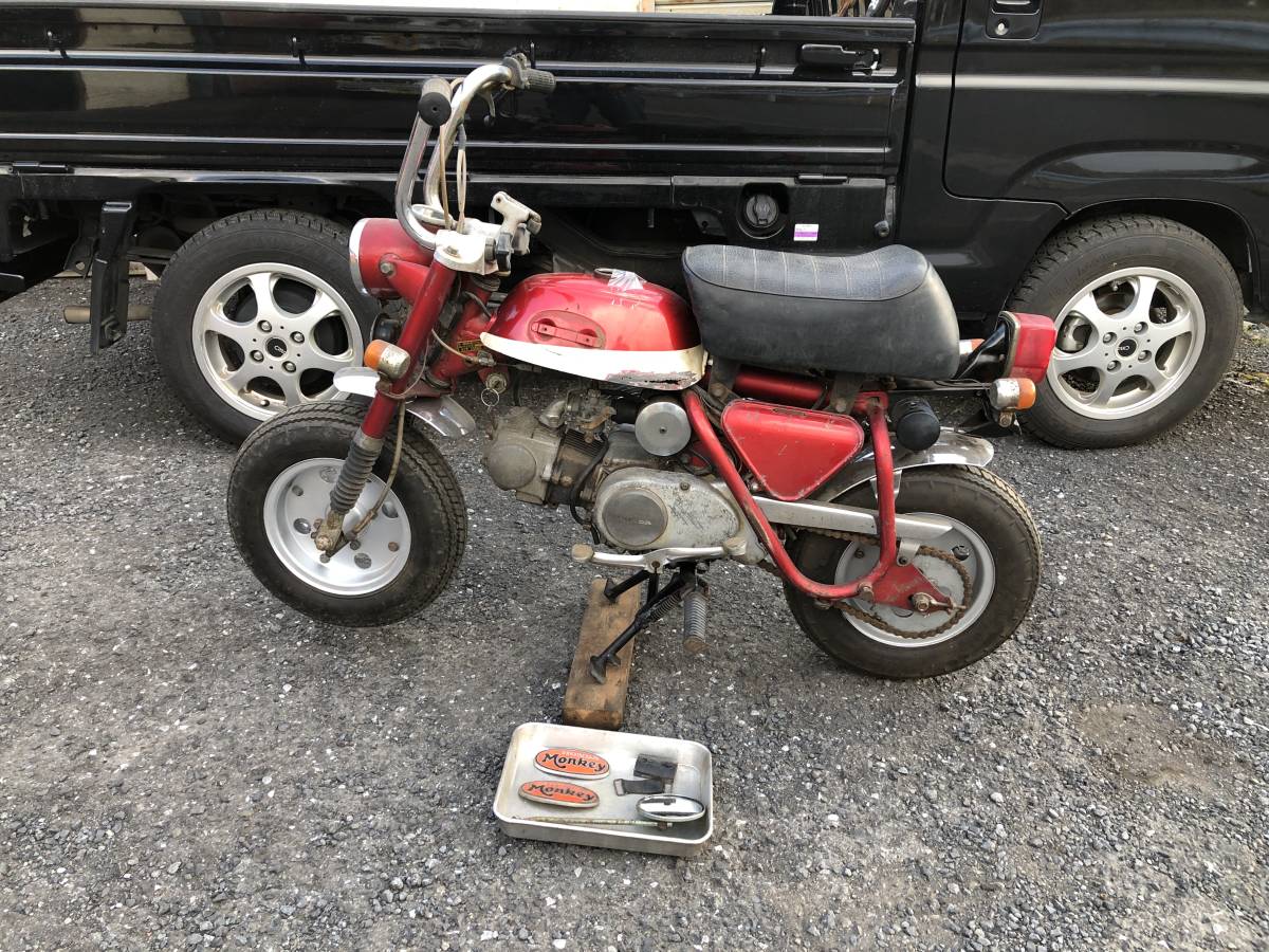 愛用 HONDA Monkey Z50A ホンダ モンキー 純正部品 当時物 billard